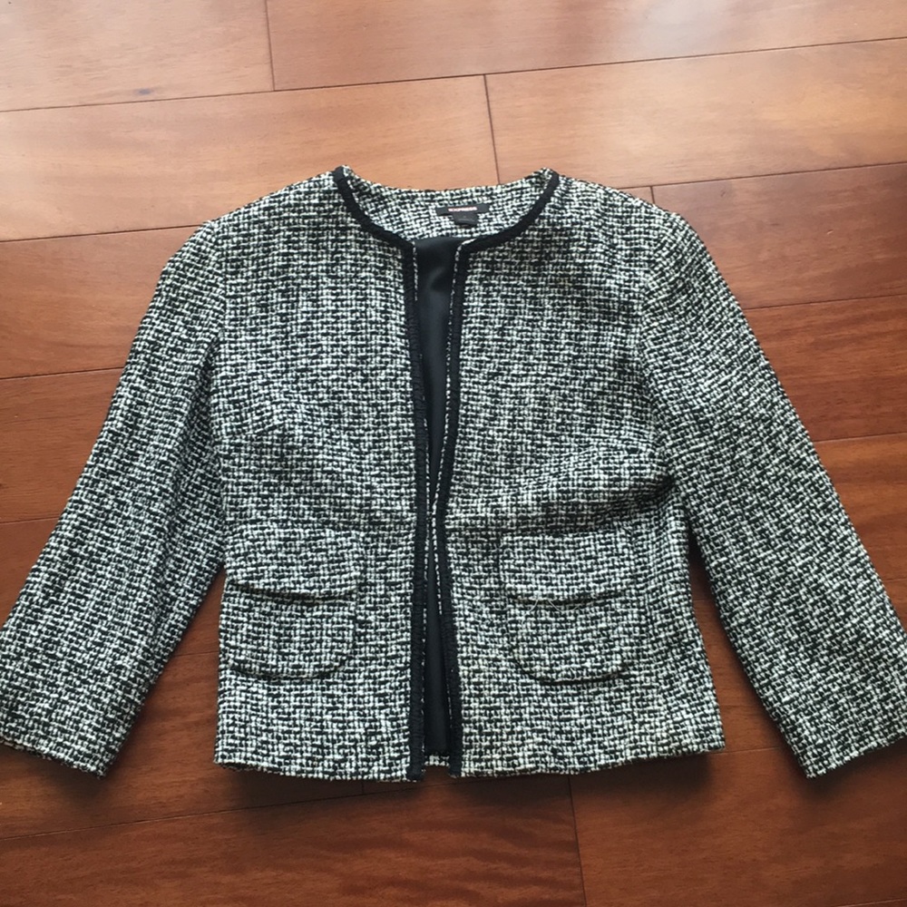 Express tweed blazer